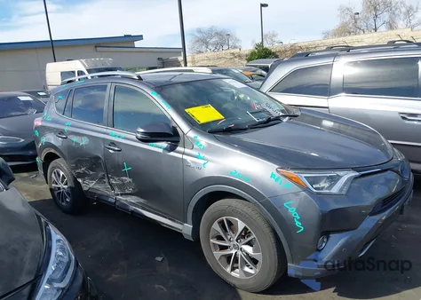 2017 Toyota Rav4 Hybrid Xle z USA, uszkodzony, nr VIN JTMRJREV3HD112034